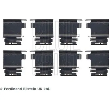 Přislušenství brzdového systému Sada příslušenství, obložení kotoučové brzdy BLUE PRINT ADBP480014