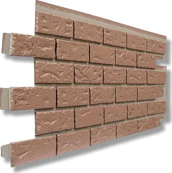 Obklad Fasádní obklad Novik Hand Laid Brick, 110 Red Blend