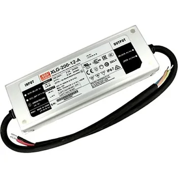 Napájecí zdroj pro osvětlení Napájecí zdroj Mean Well XLG-200-12-A, 12V 192W IP65