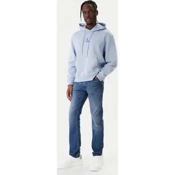 Pánská mikina Calvin Klein Jeans Mikina LV04RD243G Fialová Regular Fit M