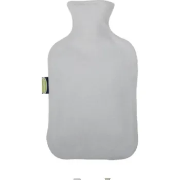 Termofor Sensiplast - termofor gumový 2 l ve fleece obalu, šedý