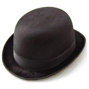 Klobouk KLOBOUK BOMBAZ / MELONIK mafia CHARLIE CHAPLIN kostým