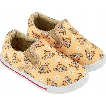 Dívčí tenisky BAMBI Nazouvací tenisky, lehké dětské s bílou podrážkou R30 Disney