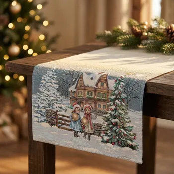 Vánoční dekorace Vánoční běhoun 45 × 140 cm