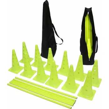 Fotbalová tréninková pomůcka Merc sport Cone Hurdle sada 6překážek s kuželem 45cm Cena za odběr více kusů: 9 a více kusů