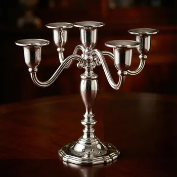 Svícen Pětiramenný svícen 22,5 × 10,2 cm