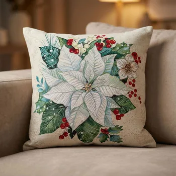 Povlak na polštářek Vánoční povlak na polštář LIMA O KISS OTILIA 45 × 45 cm