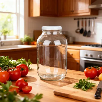 Zavařovací sklenice PPHU SEZON Skleněná zavařovací sklenice PICKLED CUCUMBERS 4 l 4 l