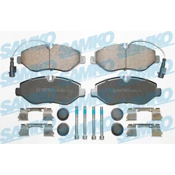 Brzdová destička Sada brzdových destiček, kotoučová brzda SAMKO 5SP1669