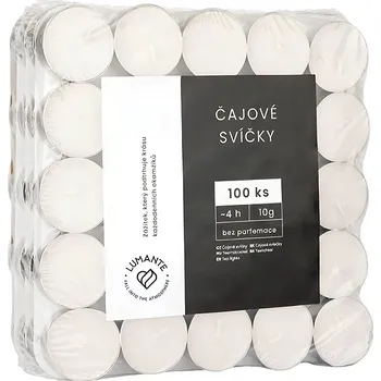 Svíčka LUMANTE Čajové svíčky 100 ks