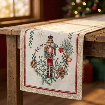Vánoce Vánoční běhoun CASCANUECES 37 × 100 cm