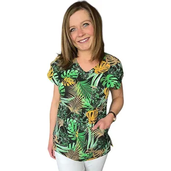 Zdravotnický oděv Zdravotnická halena MONSTERA modaprozdravotniky.cz Velikost: XXXL H-738-XXXL