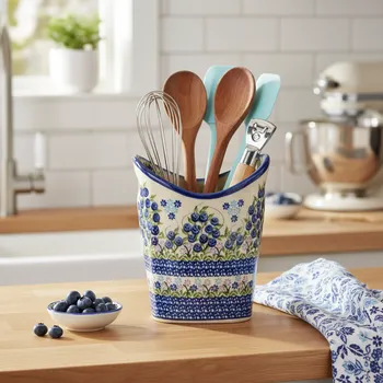 Kontejner Bag Keramika Bolesławiecka Kalich - dek. D - Jagódka