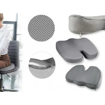 Podsedák Ortopedický sedák s pamětovou pěnou (1+1 Zdarma)