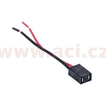 patice pro žárovku H7 plastová rovná