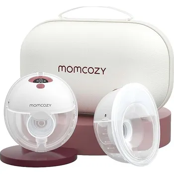 Odsávačka mléka Momcozy M5 Wearable Red Double Packs