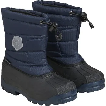 Dětská treková obuv Colorkids Zimní bota Color kids WP, Total Eclipse, 760113.7850 / Tmavě modrá 30