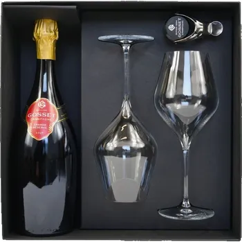 Gosset Grande Réserve Brut + 2 sklenice + stopper