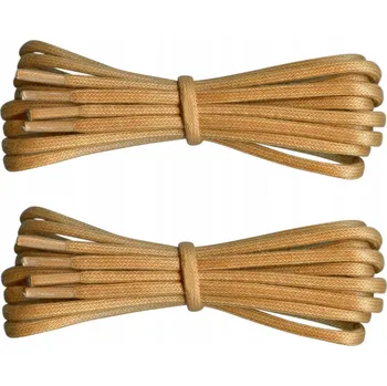 Vrták VOSKOVANÉ BEŽOVÉ tkaničky do bot 120 cm SILNÉ 0,5 Kulaté 5 mm G15-99