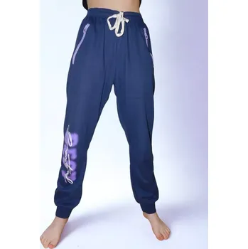 Dívčí tepláky Kugo LT1510 modré