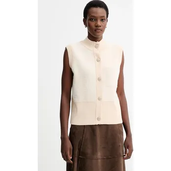 Dámská vesta Vesta Blugirl Blumarine RF5236.MA39R béžová 80X, vel. M