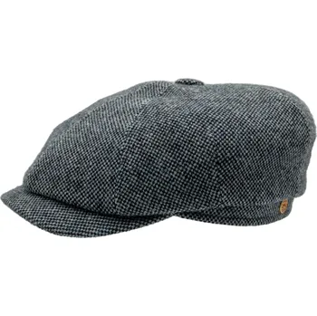 Čepice Pánská světle modrá zimní vlněná bekovka - Mayser Seven Velikost: 58 cm