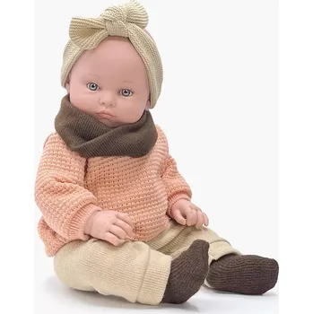 Panenka Minikane panenka Bambini Yaëlle v zimním oblečení