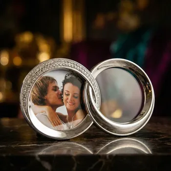 Rám na obraz Ozdobný dvojitý fotorámeček 19 cm