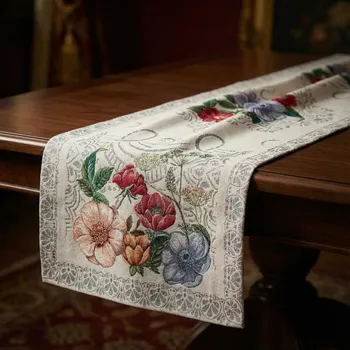 ubrus Běhoun s květy MANDALAS FLOWERS 40 × 160 cm