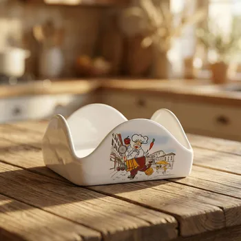 Servírovací stojánek na ubrousky MARCO MR.COOK 18,5 cm bílý