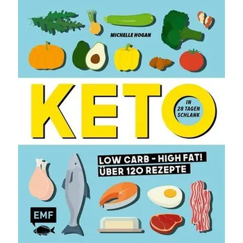 Keto - In 28 Tagen schlank - Hogan, Michelle [DE] (2022, Měkká, Edition Michael Fischer)