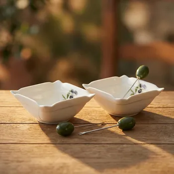 Mističky na občerstvení s vidličkami COLLECTION MY KITCHEN 10 cm 4 ks