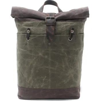 Městský batoh TopMode Vintage rolovací plátěný batoh 436857