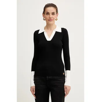 Dámský svetr Svetr Karl Lagerfeld dámský, černá barva, A4W18043 99X, vel. M