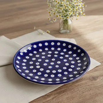 Talíř Dezertní talíř Ceramika Artystyczna Bolesławiec 17,5 cm - dek. 70AX