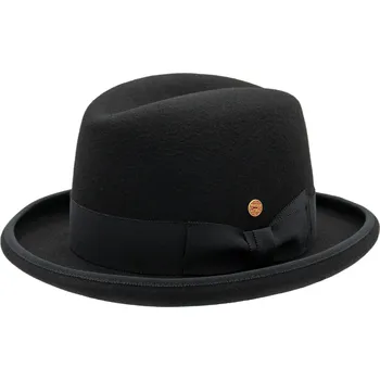 Klobouk Černý pánský homburg - klobouk Mayser Homburg Velikost: 59 cm (L)