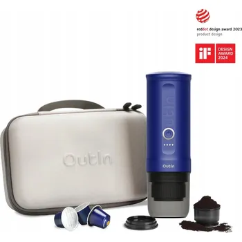 Kávovar Automatický automatický kávovar Outin Nano Espresso Maker modrý