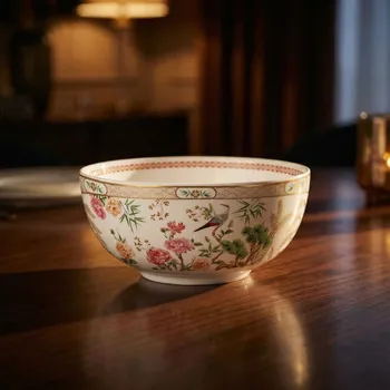 Miska s květy a ptáky EASY LIFE 12 cm