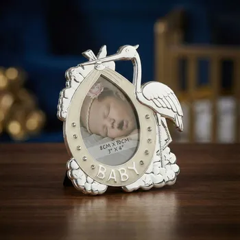 Rám na obraz Rámeček na fotografii čáp s dítětem BABY 8 × 10 cm