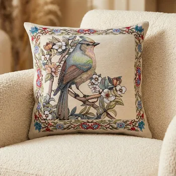 Povlak na dekorativní polštářek Povlak s motivem ptáka RUNNER 45 × 45 cm