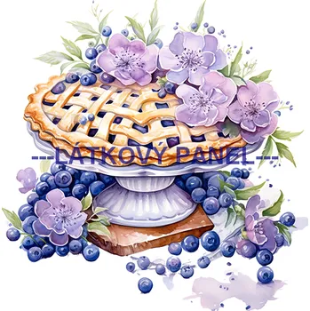 Látkový panel - Levandule - LE-147 Velikost: 15x15cm, Materiál: Bavlna