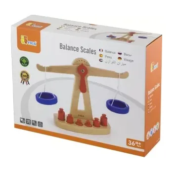 Dřevěná hračka Viga Dřevěná váha