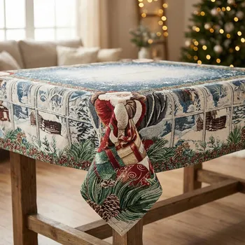 ubrus Vánoční ubrus WINDOW 137 × 180 cm