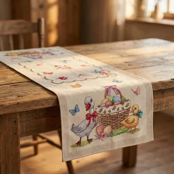 ubrus Velikonoční běhoun SANDERS-45 45×140 cm