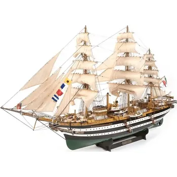 RC model lodě Occre OCCRE Amerigo Vespucci Standmodellbausatz 1:100 mit Segelsatz