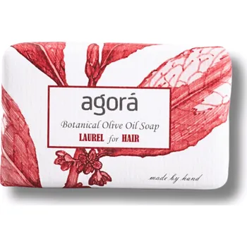 Mýdlo Soaperb | Vavřínové olivové mýdlo z kolekce Agorá Obsah: 50 g čistí • osvěžuje • pro mastnou a problematickou pokožku • ručně vyrobeno v Řecku