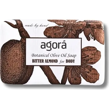 Mýdlo Soaperb | Mandlové olivové mýdlo z kolekce Agorá Obsah: 50 g vyživuje • zjemňuje • hydratuje • jemně čistí