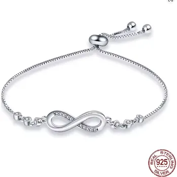 Šperk Prosperk Náramek stříbrný nekonečno