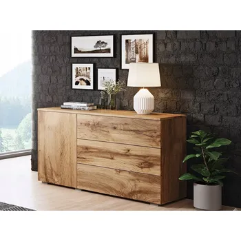 Komoda Komoda Veneti 111 x 39 x 68 cm, odstíny hnědé