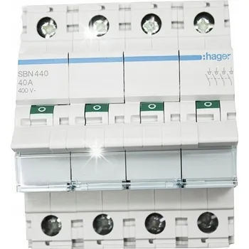 Jistič Modulární odpojovač 4P 125A SBN499